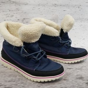 SOREL Sherpa Lined Boot Blue 11